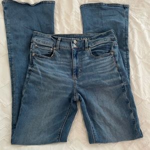 American eagle high rise artist flare Jean